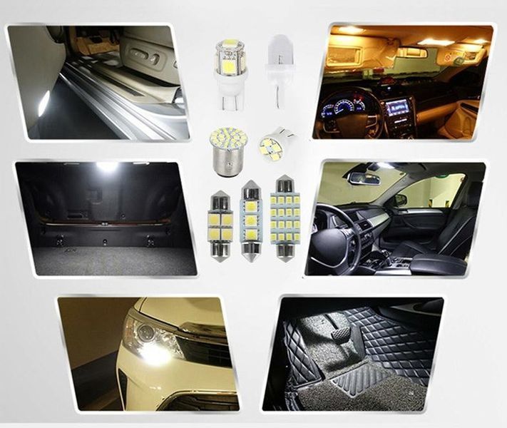 Набір автомобільних лампочок LED 28 штук 2294897085 фото