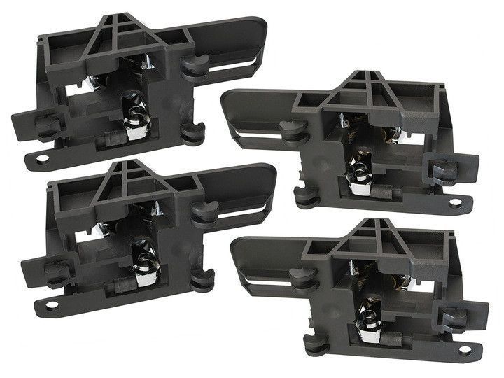 Комплект внутренних ручек для Nissan Qashqai 2007- хром 1808240025 фото