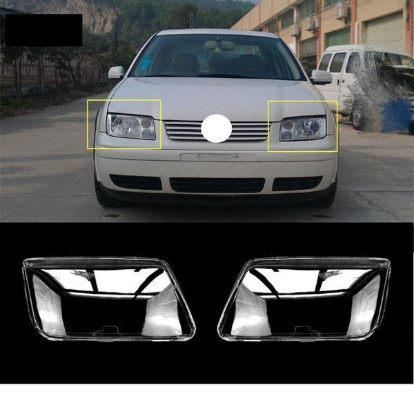 Стекло фары для Volkswagen Bora 1998-2005 левое 2568910748 фото